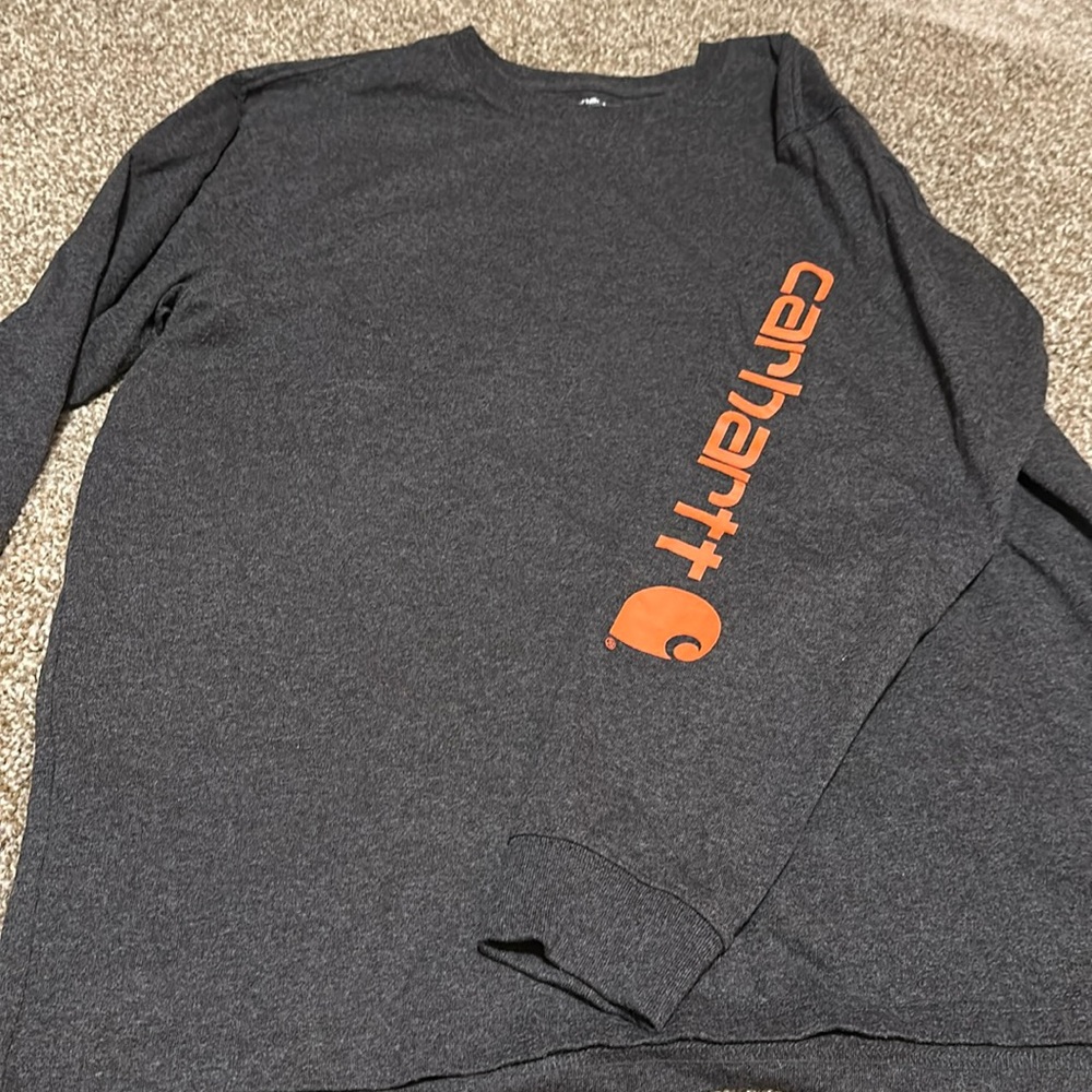 Men’s Large, loose fit Carhartt long sleeve